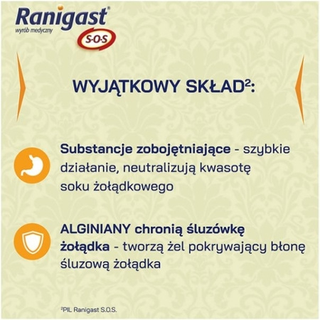 Ranigast S.O.S, 24 tabletki do ssania