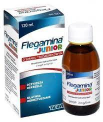 Flegamina syrop smak truskawkowy 120ml