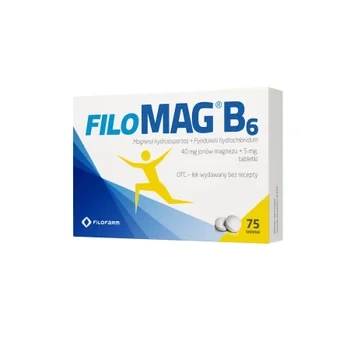 FILOMAG B6 0,04 g+5 mg 75 tabletek