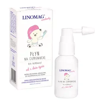 Linomag, płyn na ciemieniuchę dla niemowląt, 30 ml