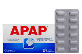 Apap 500 mg x 24 tabletki powlekane