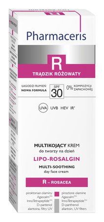 Pharmaceris R Multikojący Krem Spf 30 Do Twarzy Na Dzień Lipo-Rosalgin 30ml