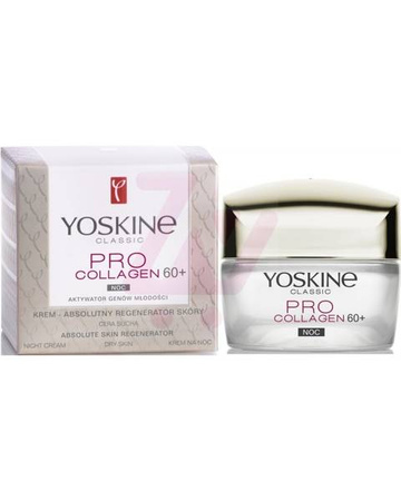 YOSKINE CLASSIC PRO COLLAGEN KREM 60+ NOC CERA SUCHA