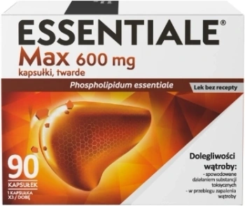 Essentiale Max 600 mg 90 kapsułek