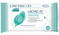 Chusteczki do higieny intymnej Lactacyd Antibacterial x 15 sztuk