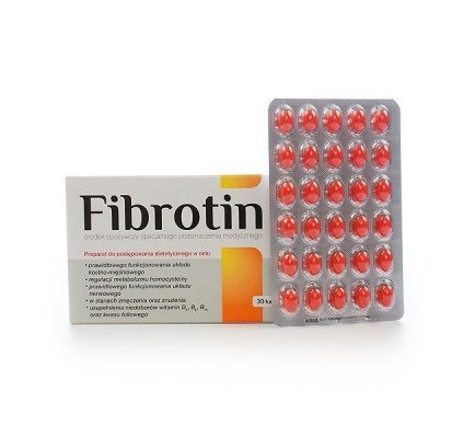 Fibrotin kapsułki x 30 sztuk DATA WAŻNOŚCI 31.01.2026