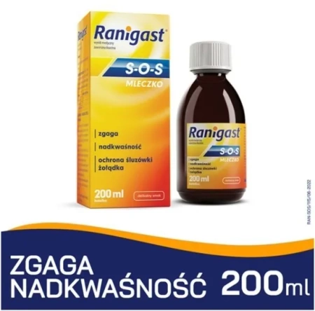 Ranigast S-O-S Mleczko 200 ml