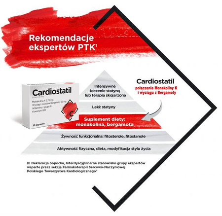 Cardiostatil Plus 30 kapsułek twardych