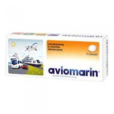 Aviomarin 50mg x 10 tabletek