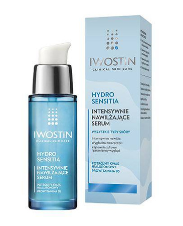 IWOSTIN HYDRO SENSITIA Intensywnie Nawilżające serum 30ml 