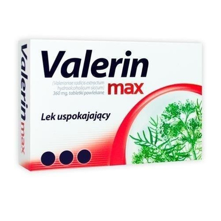 Valerin Max 360 mg  x 10 tabletek