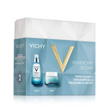 Vichy Mineral 89 Zestaw serum 50ml+krem 50ml