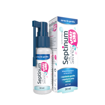 Septinum Silver Spray KIDS 30 ml DATA WAŻNOŚCI 30.11.2025