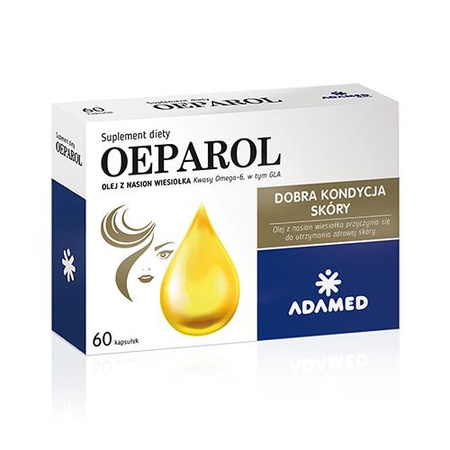 OEPAROL Olej z nasion wiesiołka, 60 kapsułek