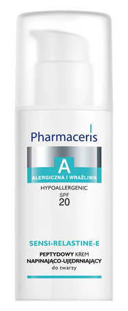 PHARMACERIS A SENSI-RELASTINE-E Krem peptydowy napinająco-ujędrniający 50ml