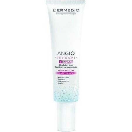 DERMEDIC ANGIO THERAPY T CAPILAR Ultrakojący krem łagodzący zaczerwienienia 40 ml