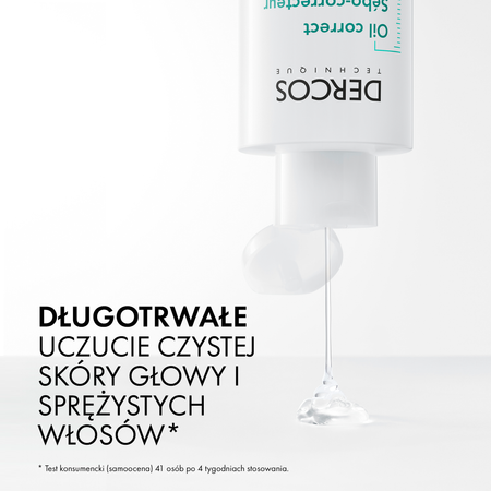 Szampon dermatologiczny Vichy Dercos Technique Oil Control Shampoo do włosów przetłuszczających się 200 ml