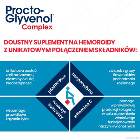 Procto-Glyvenol Complex x 30 tabletek