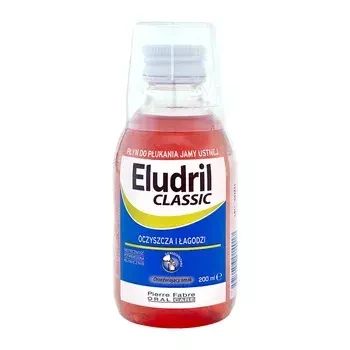 ELUDRIL CLASSIC Płyn do płukania jamy ustnej 200 ml