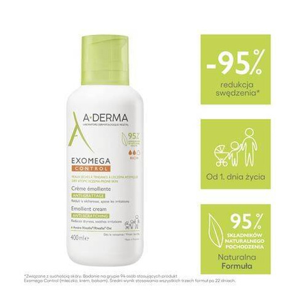 A-derma Exomega Control Krem, 400ml