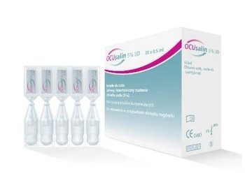 Ocusalin 5% UD krople do oczu x 20 minimsów 