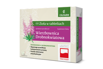 WIERZBOWNICA DROBNOKWIATOWA x 30 tabletek powlekanych