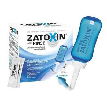 Zatoxin Rinse zestaw do płukania nosa i zatok z irygatorem