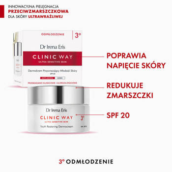 DR IRENA ERIS CLINIC WAY Krem 50+ na dzień, 50ml