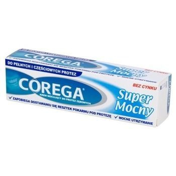 Corega Super Mocny delikatnie miętowy 40g