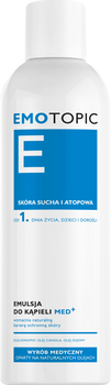 Emotopic Med+ Emulsja do kąpieli do codzie