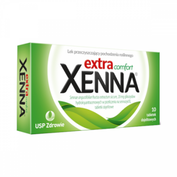 XENNA EXTRA COMFORT x 10 drażetek dojelitowych 