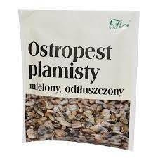 OSTROPEST PLAMISTY mielony odtłuszczony 100g