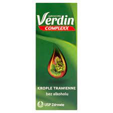 VERDIN COMPLEXX Krople trawienne, 40ml DATA WAŻNOŚCI 28.02.2026