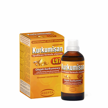 Asepta Kurkumisan L97 olej kurkumowy suplement diety 30 ml