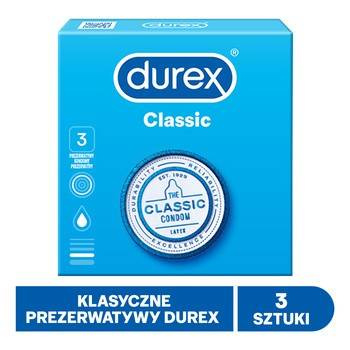 DUREX Classic Prezerwatywy x 3 sztuki