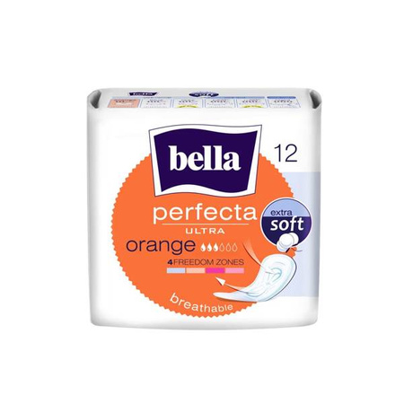 Podpaski BELLA PERFECTA ORANGE AIR x 12 sztuk