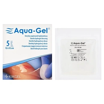 Aqua Gel Sterylny opatrunek hydrożelowy 12x12cm, 1sztuka
