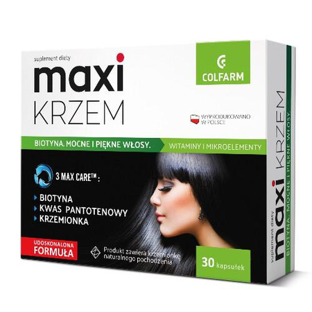MAXI KRZEM - 30 kapsułek