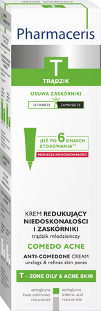 PHARMACERIS T Krem przeciw zaskórnikom 40 ml