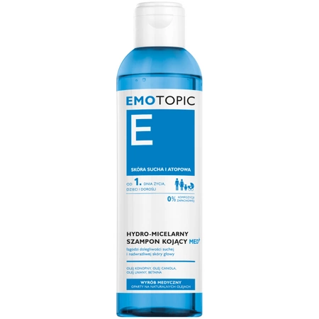 Emotopic Med + Hydro-micelarny szampon, 250 ml
