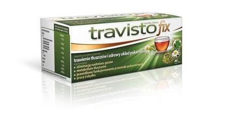 TRAVISTO FIX HERBATKA ZIOŁOWA x 20 TOREBEK