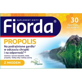Fiorda propolis 30 pastylek do ssania