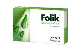 Folik 0,4 mg x 30 tabletek