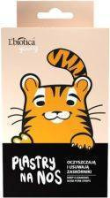 L'BIOTICA Young, plastry oczyszczające i odblokowujące pory na nos, tygrys, 3 sztuki