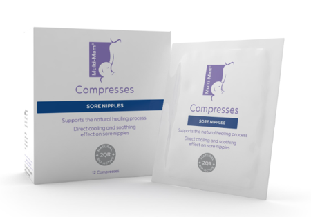 Multi-Mam Kompresy na bolesność brodawek u kobiet karmiących piersią 12 sztuk