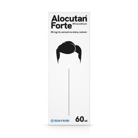 Alocutan Forte 0,05g/ml, aerozol na skórę, 60ml