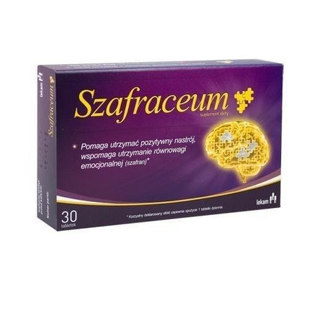 Szafraceum x 30 tabletek 