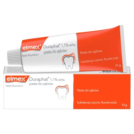 Elmex Duraphat 1,1%, pasta do zębów 51 g