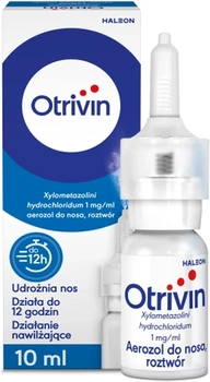 Otrivin 0,1% Aerozol do nosa 10ml