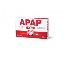 Apap extra (500 mg + 65 mg) x 10 tabletek powlekanych 